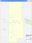 Golden Valley County, ND Digital Map Basic Style